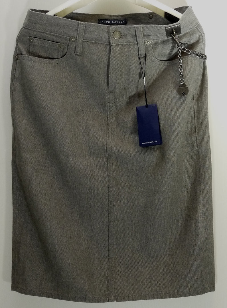 Ralph Lauren Jeansjupe "Grau"